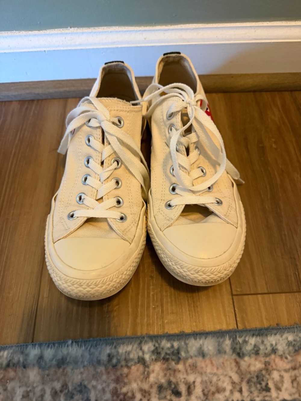 CONVERSE X PLAY COMME DES GARÇONS size 8 - Picture 2 of 11